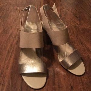 Franco Sarto block heel shoes